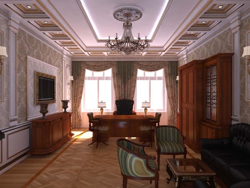 Кабинет сталинский ампир