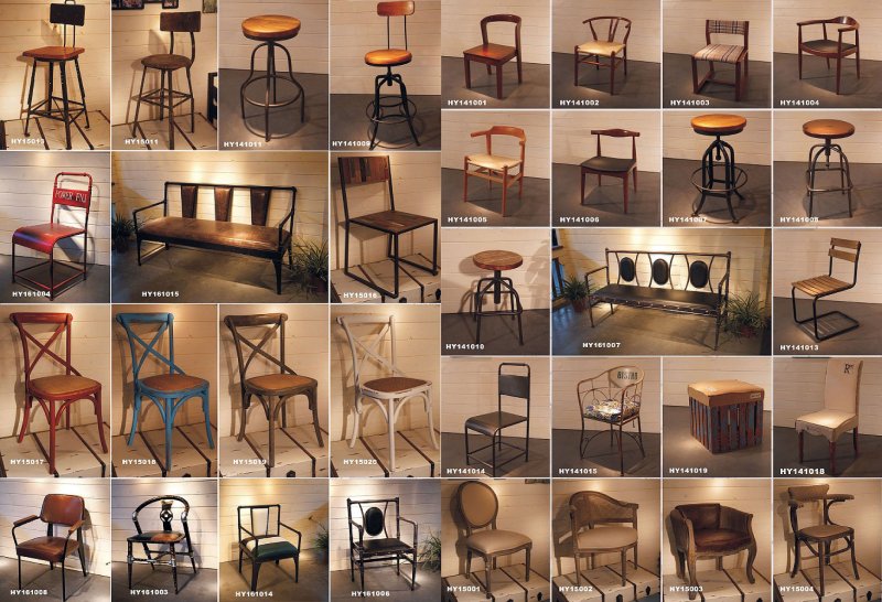 Стул loft armchair industrial