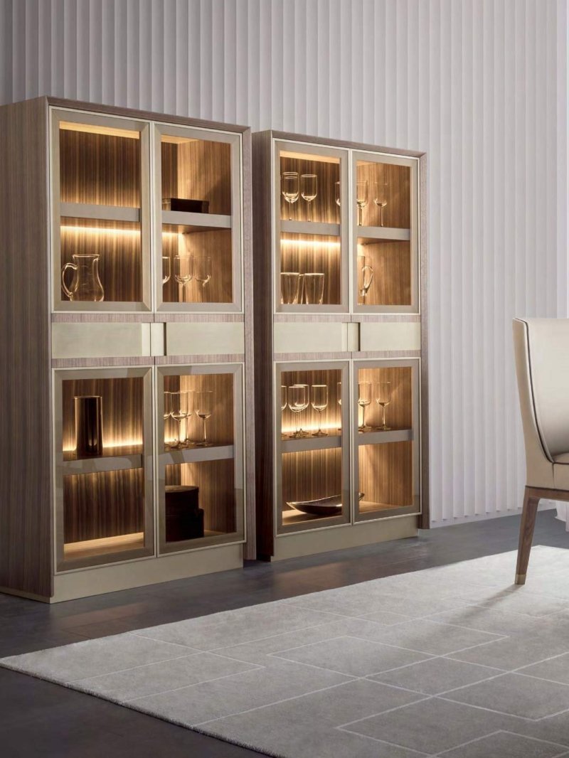 Шкаф для посуды витрина taylor cabinet showcase by metner