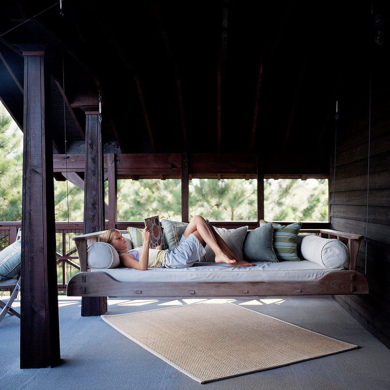 Кушетка качели swing hanging daybed