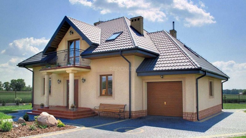 Красивые крыши частных домов