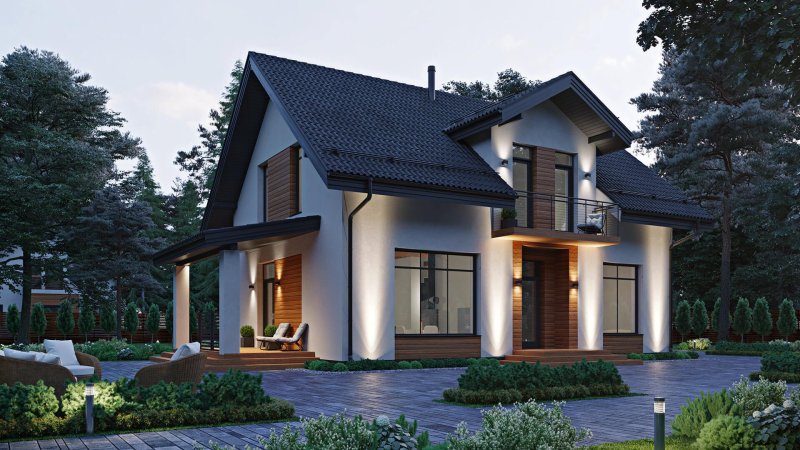 Проект z 500 с мансардой