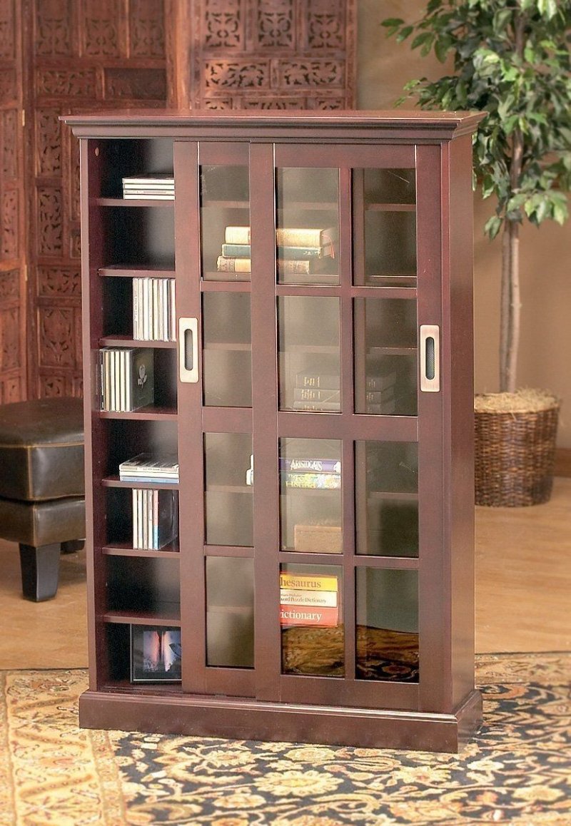 Книжный шкаф glass cabinet