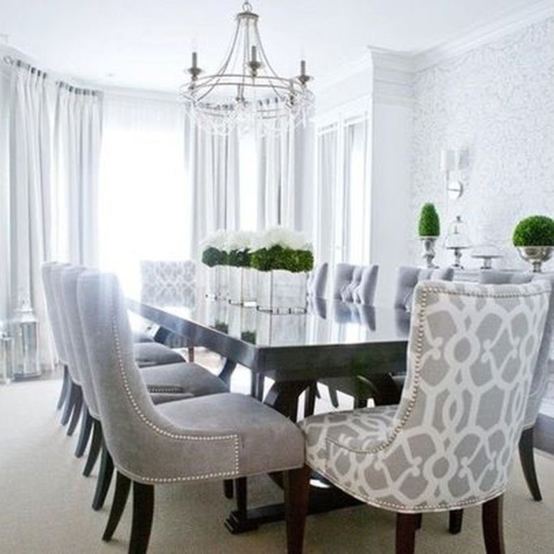 Стулья lisette grey dining