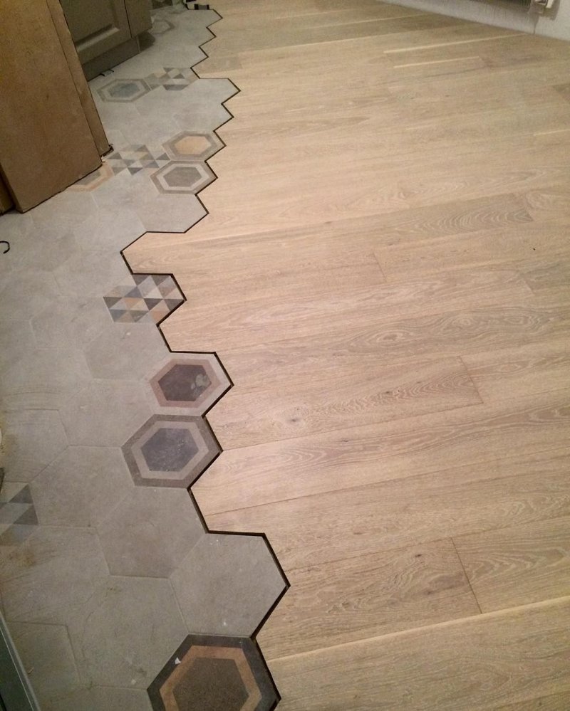 Плитка hexagon wood