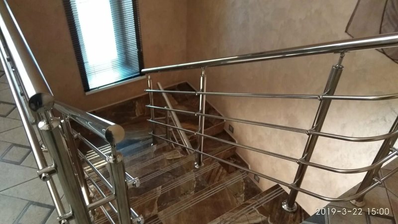 Перила из нержавеющей стали