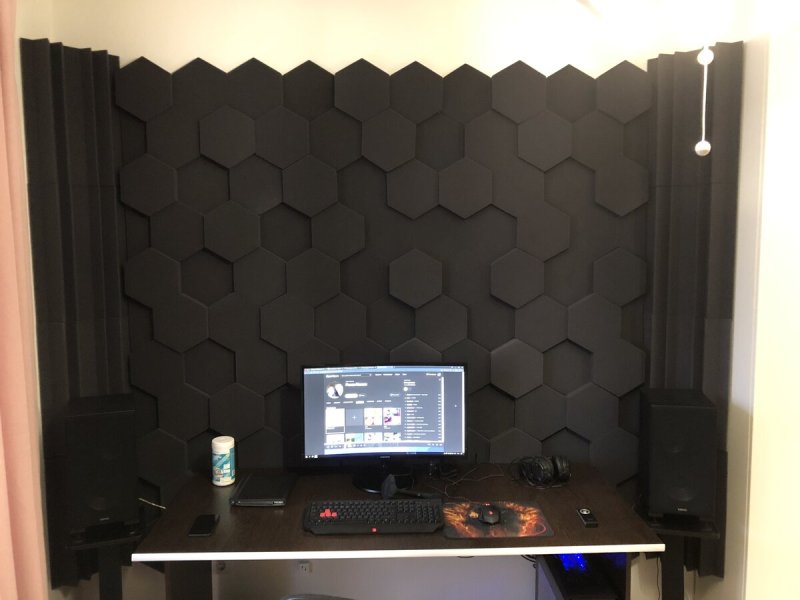 Акустические панели echoton hexagon