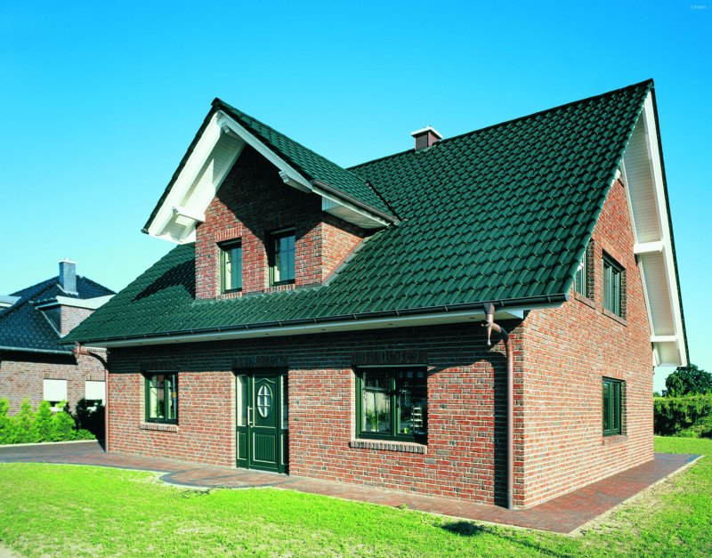 Клинкерная черепица roben