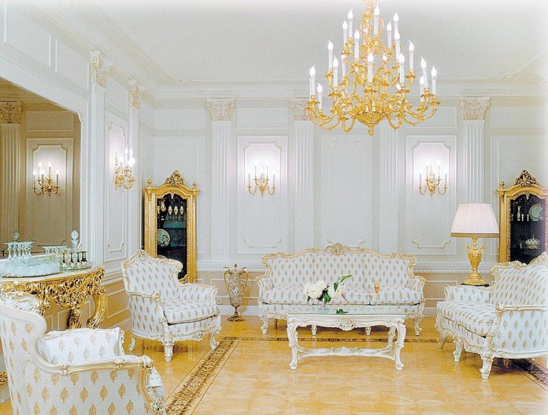 Интерьер ампир