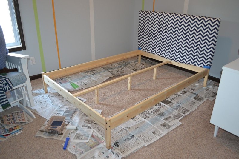 Кровать ikea fjellse
