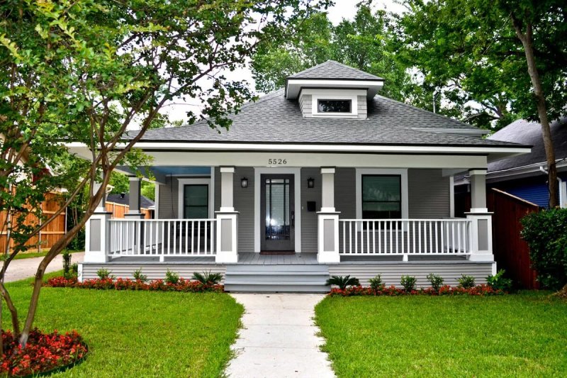 Craftsman bungalow стиль архитектура сша
