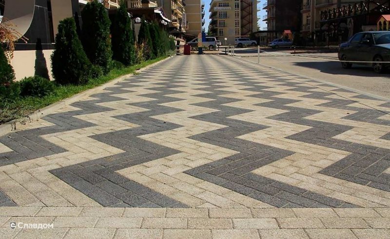 Ла линия плитка тротуарная