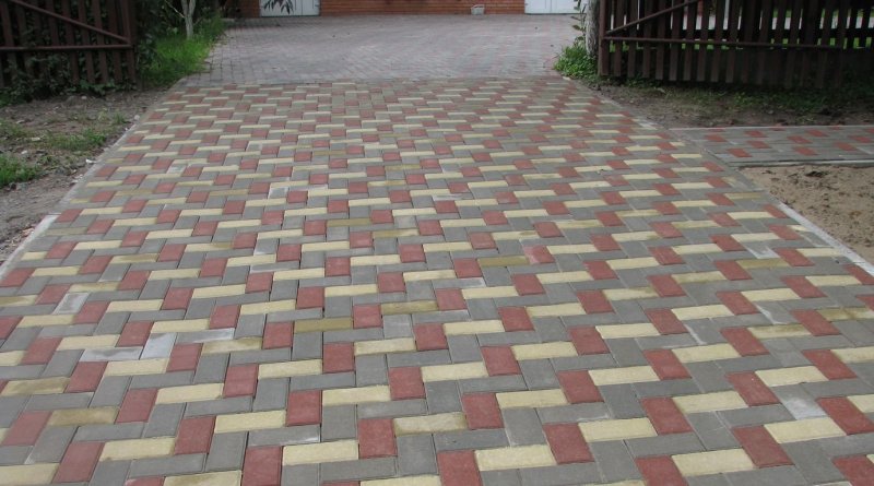 Тротуарная плитка брусчатка
