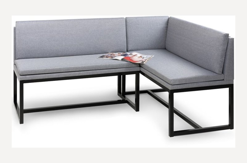 Кухонный уголок otto textile grey