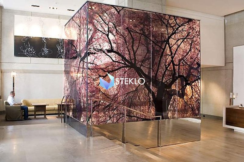 Стекло в интерьере