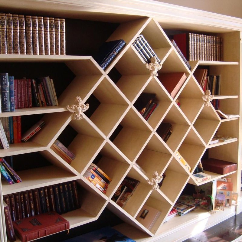 Книжная полка дизайн