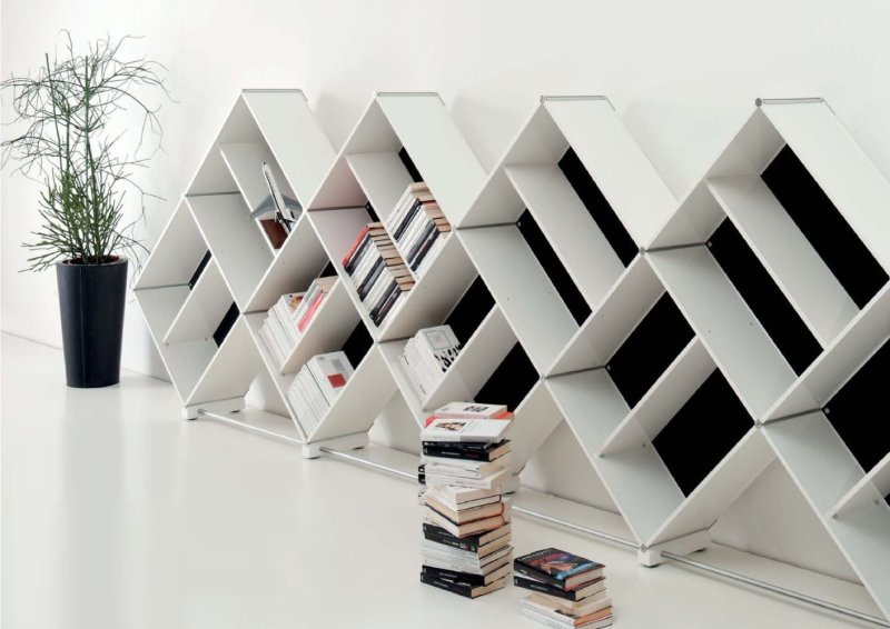 Современная книжная полка