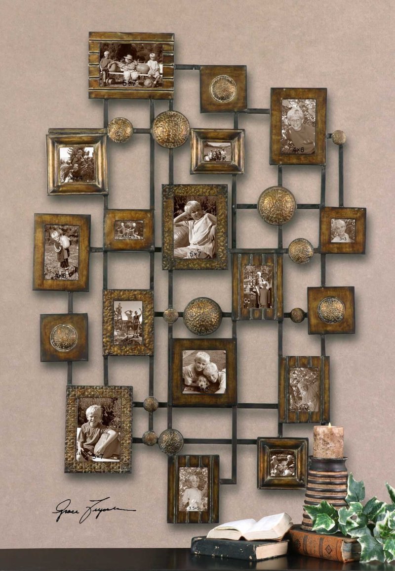 Настенное панно из металла uttermost