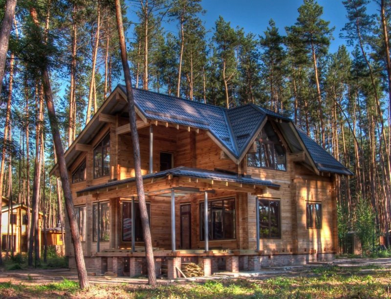 Дом из клееного бруса терем