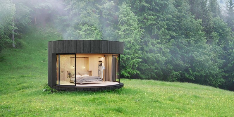 Lumipod уникальный мини-дом