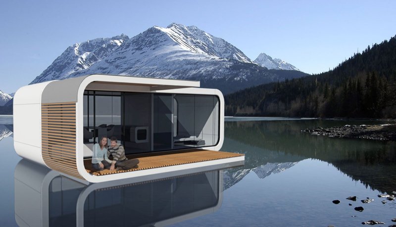 Модульный дом modular house
