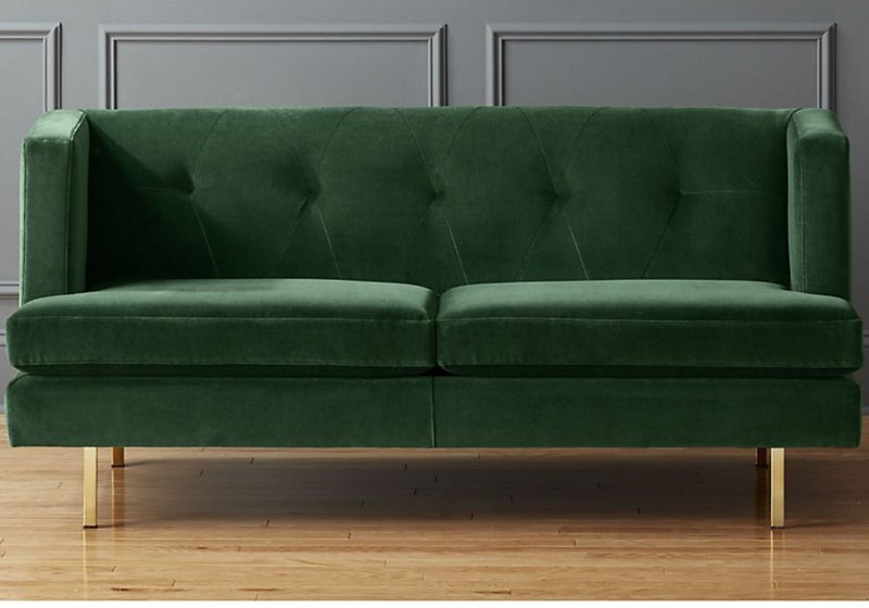 Диван лофт velvet emerald