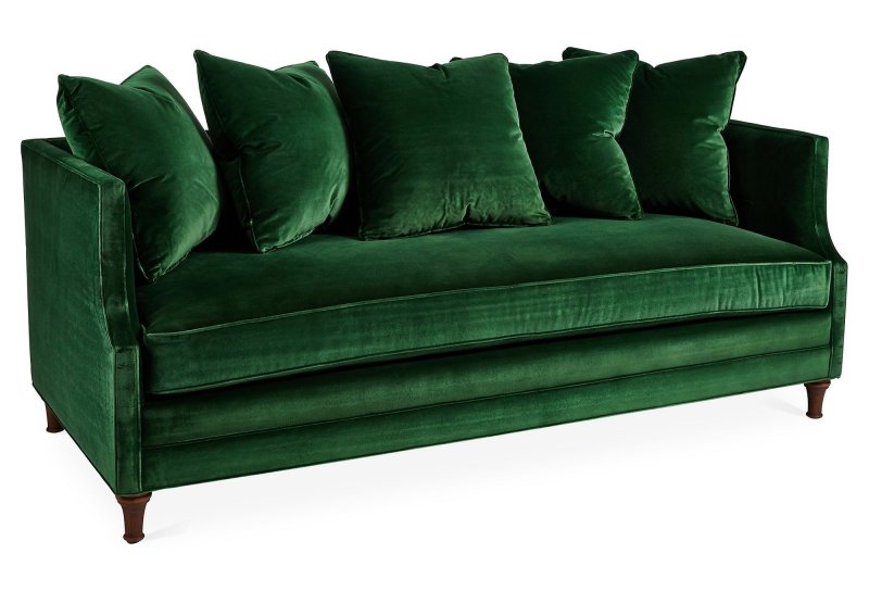 Диван лофт velvet emerald