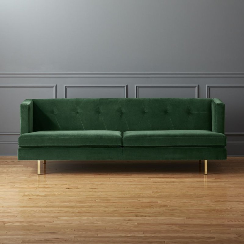 Диван лофт velvet emerald
