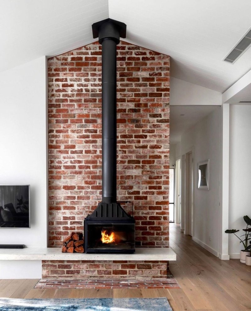 Дровяная печь-камин fireplace hordo