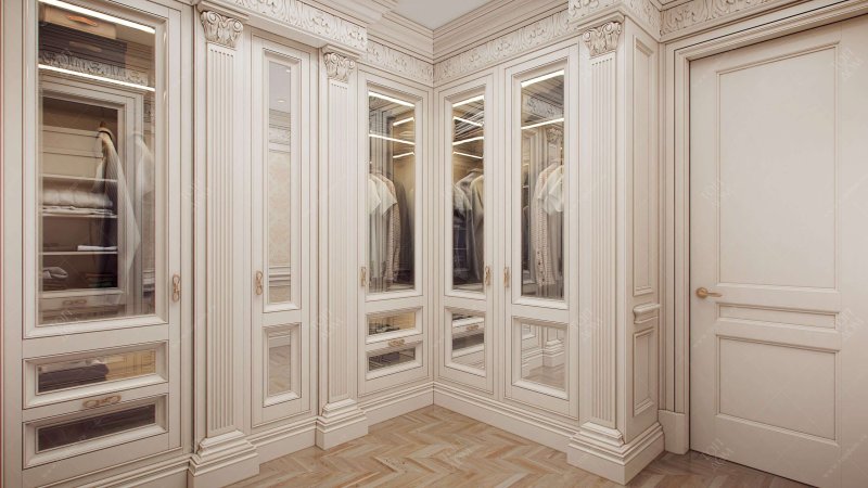 Шкаф в классическом стиле