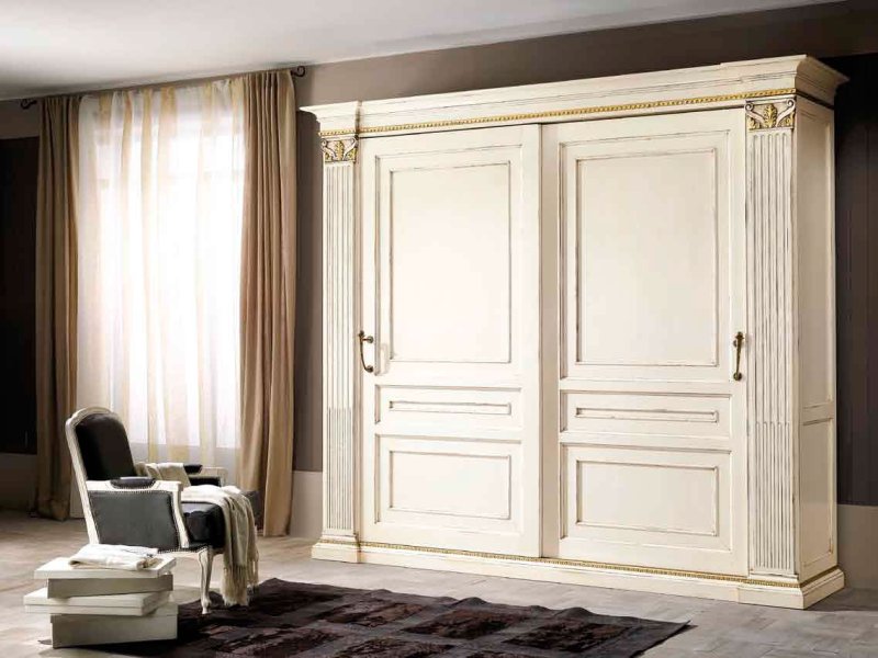 Gli armadi шкаф белый ferretti