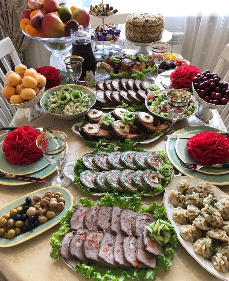 Праздничные столы