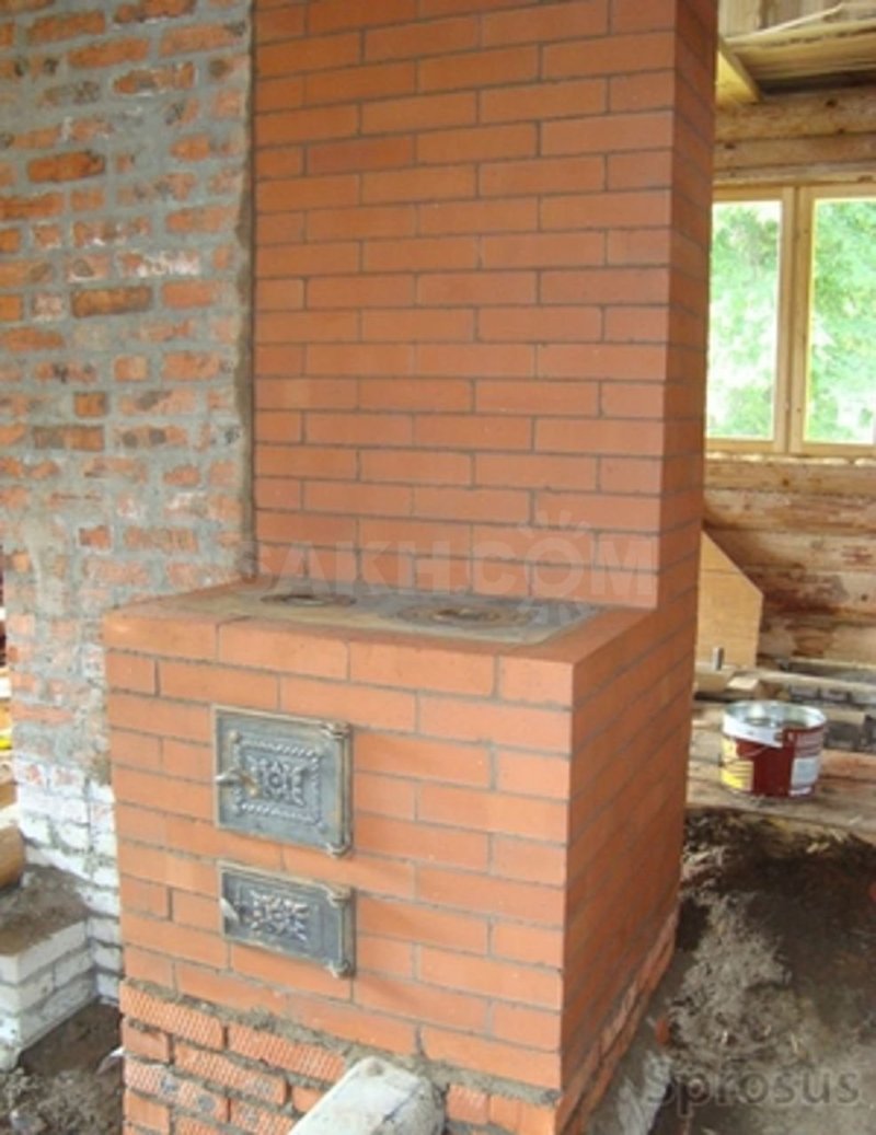 Кирпичная печь голландка