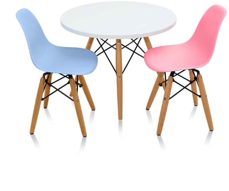Стол круглый детский eames dsw small стул груп