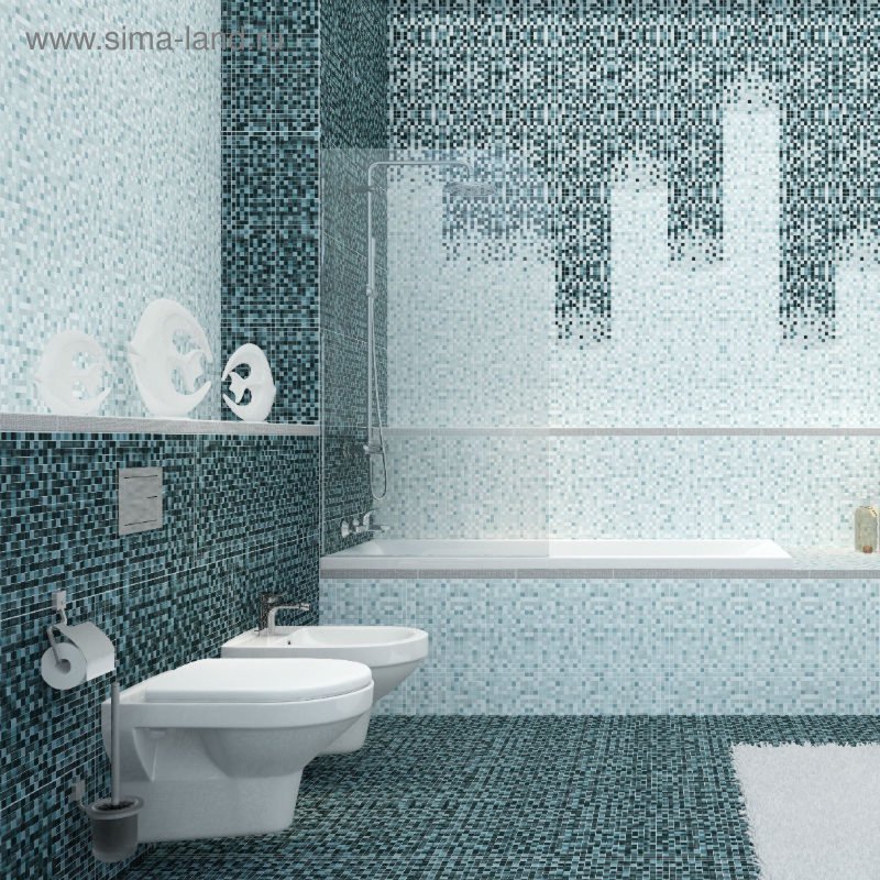 Керамическая плитка cersanit hammam голубой