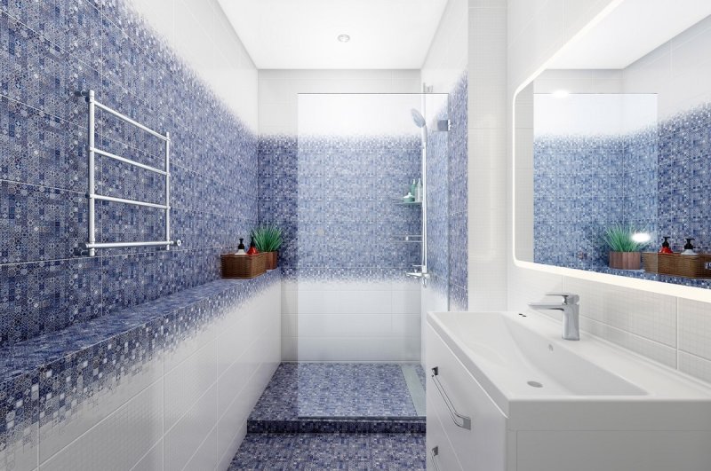 Керамическая плитка cersanit hammam голубой