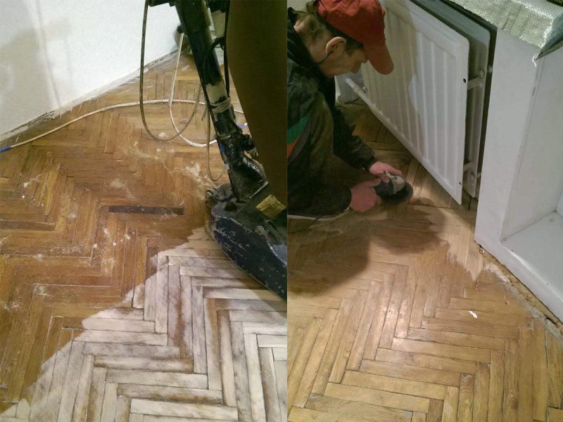 Реставрация паркета