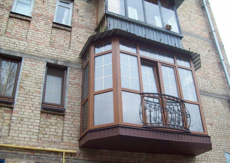 Балкон снаружи