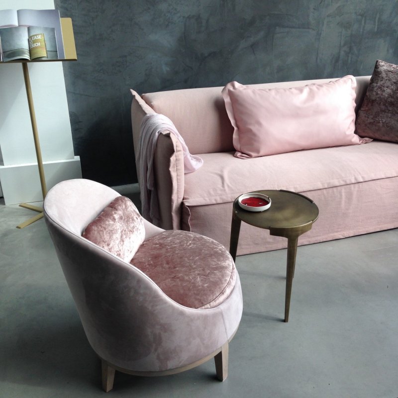 Кресло ella armchair by piet boon light bronze