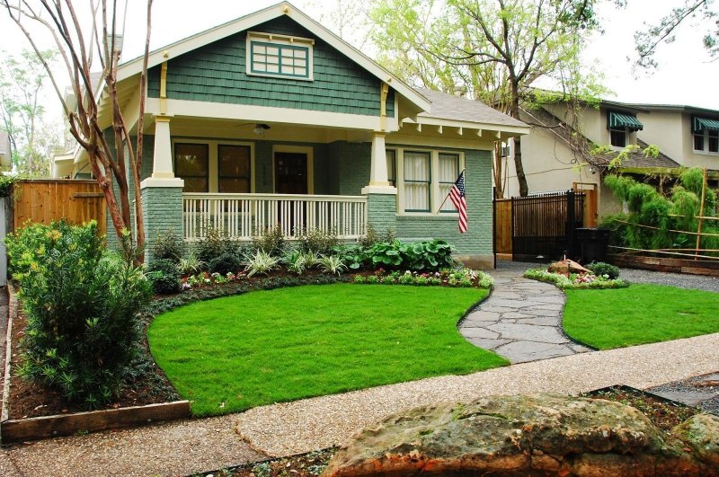 Скандинавский сад front yard