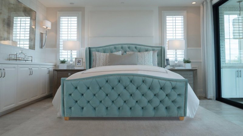 Tufted headboard