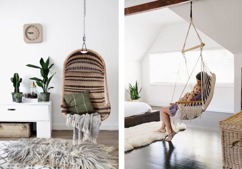 Hanging chair ротанг
