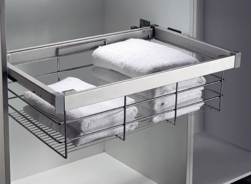 Выдвижная корзина для белья aristo csa0272