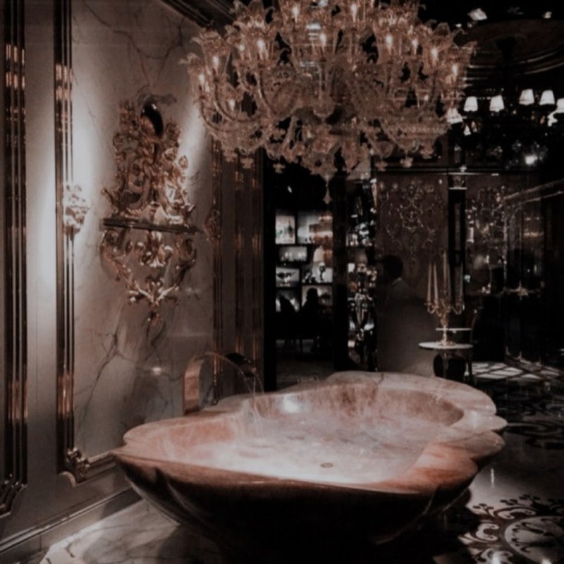 Baldi rock crystal bathtub ванна