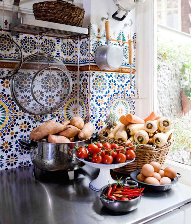 Плитка azulejo марокканский стиль