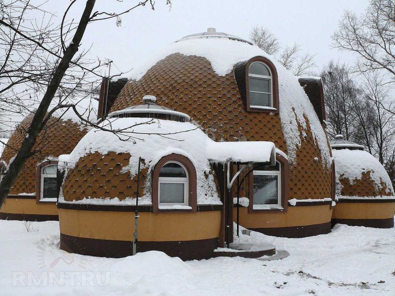 Купольный дом архитектора гребнева