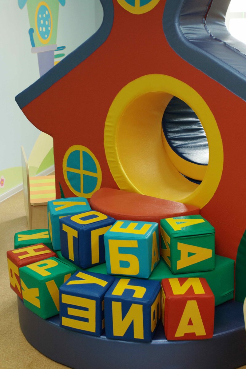 Мягкий игровой модуль