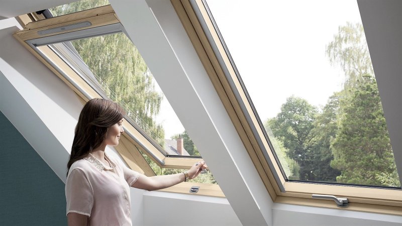 Мансардное окно velux