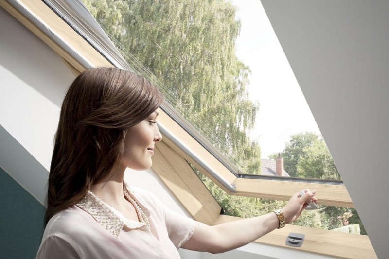 Мансардное окно velux