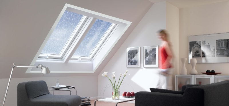 Мансардное окно velux